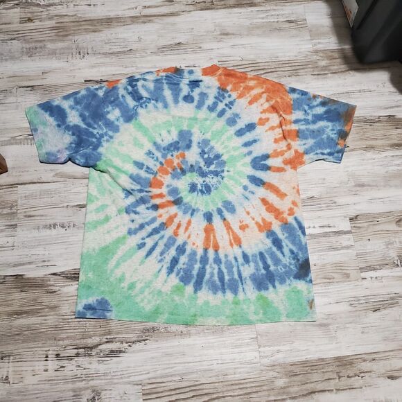 Farmingdale NY Tye Dye Shirt Size XL Hand Tye Dyed Baseball - Picture 2 of 3